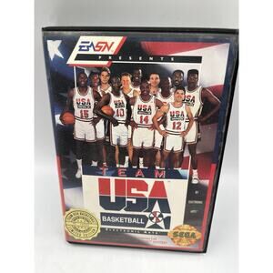 Team USA Basketball (Sega Genesis, 1992) Limited Edition Cartridge and Box